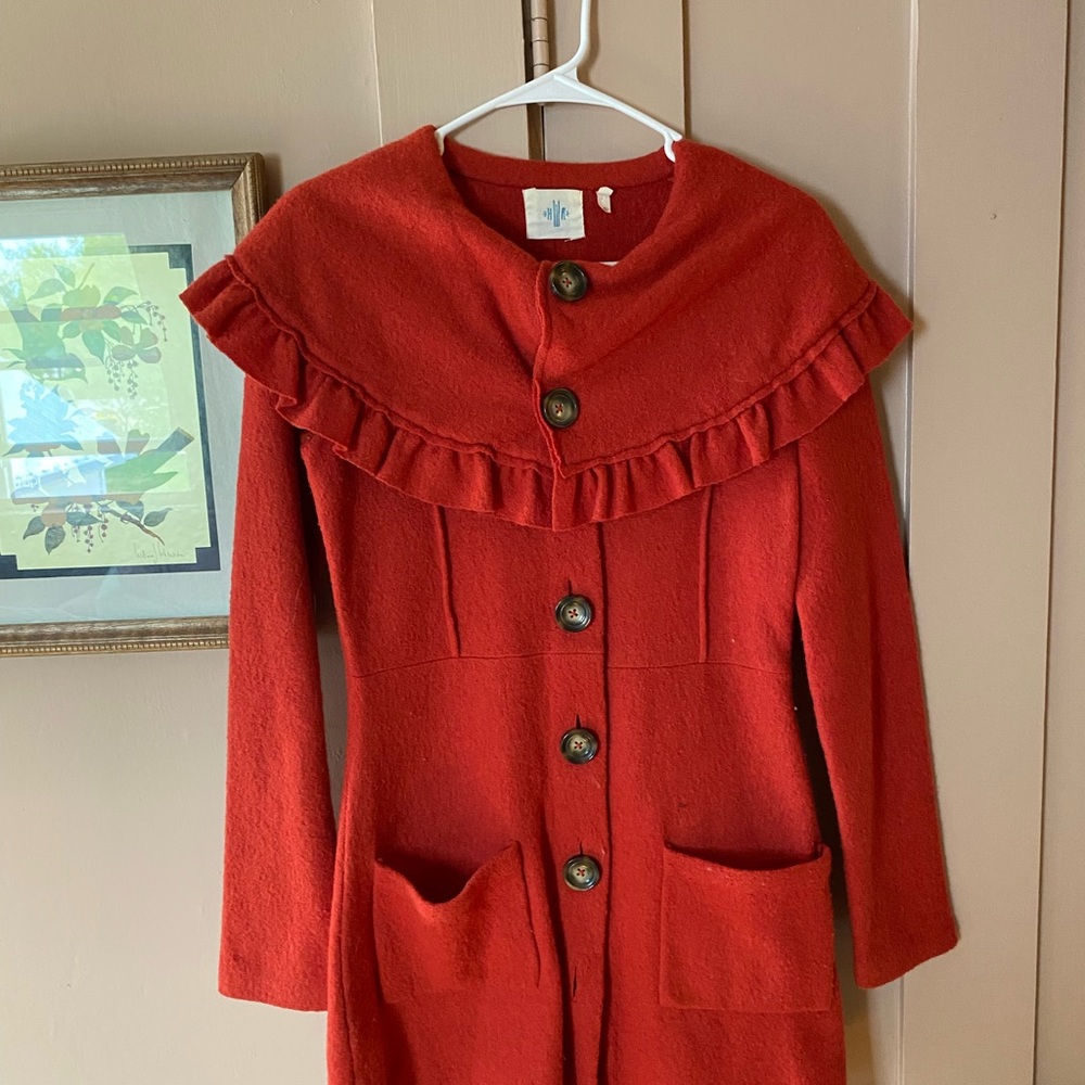 Anthropologie wool coat